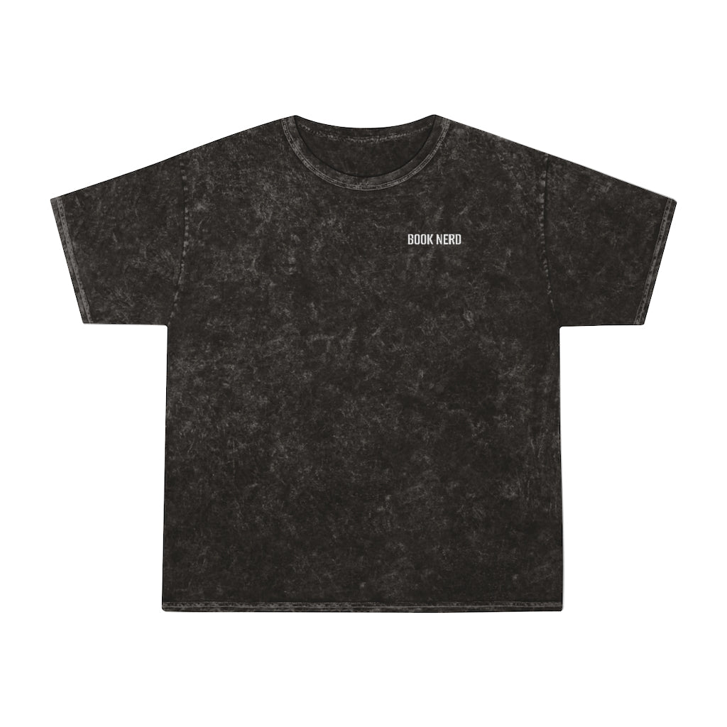 BOOK NERD Unisex Mineral Wash T-Shirt