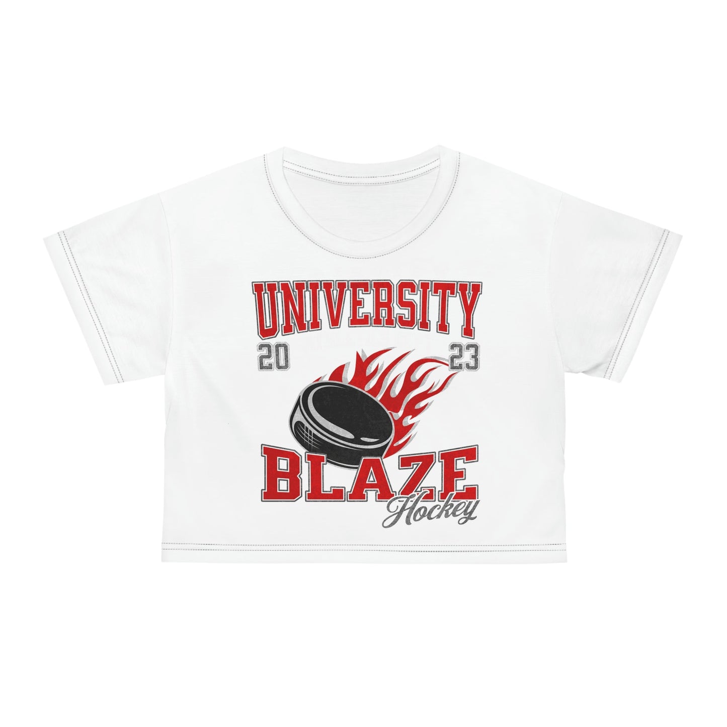 Fairview Blaze Crop Tee (AOP)