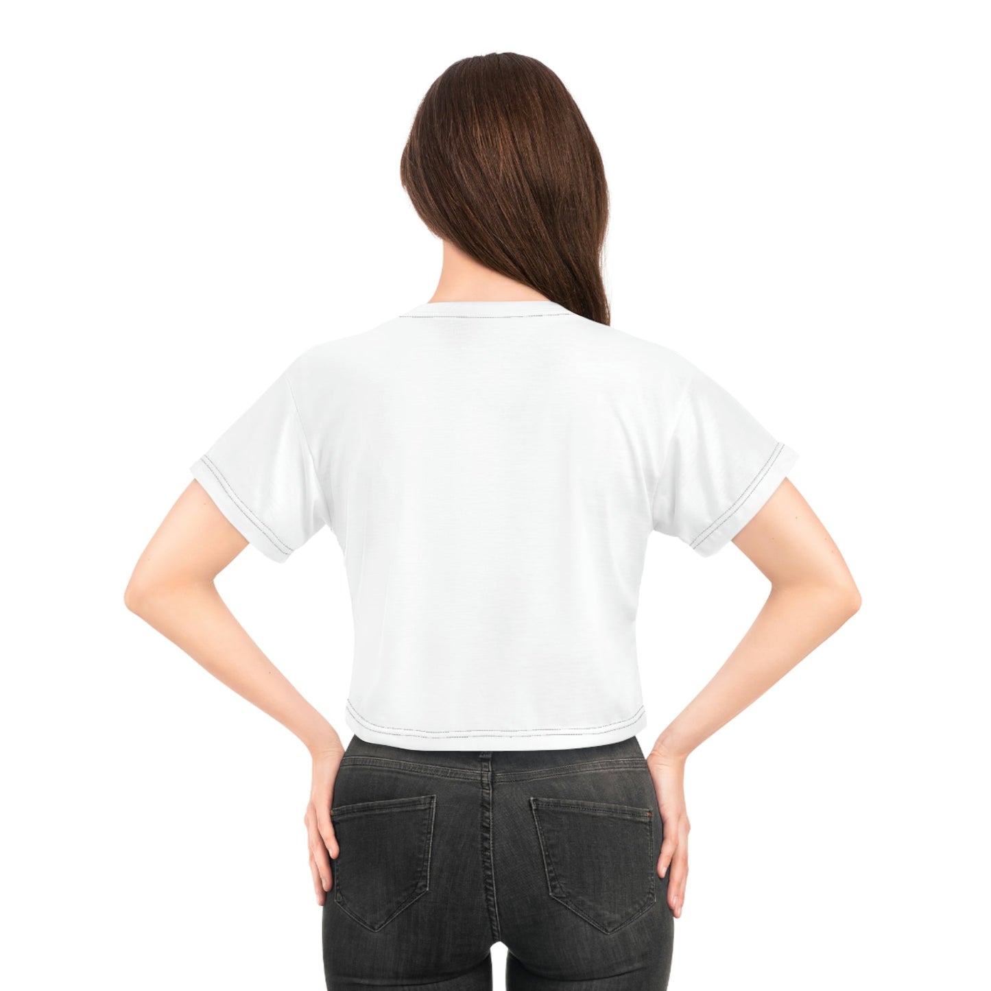Fairview Blaze Crop Tee (AOP)