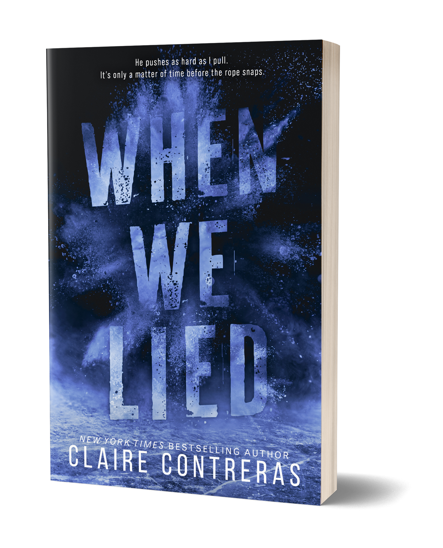 WHEN WE LIED signed paperback