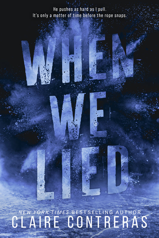 WHEN WE LIED signed paperback