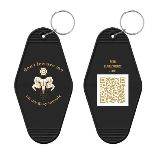 Grey Morals Keychain