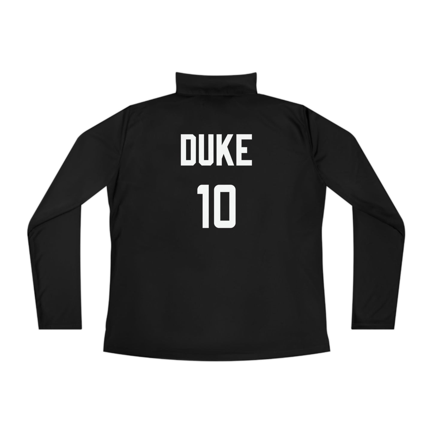 Ladies DUKE #10 Blaze Quarter-Zip Pullover