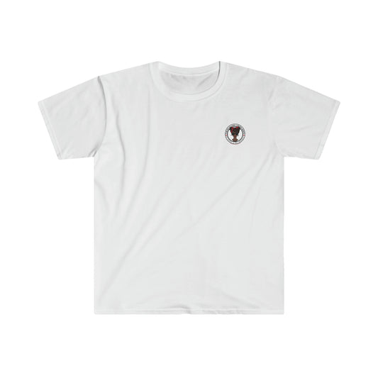 White T-Shirt Black Girl Unisex Softstyle T-Shirt
