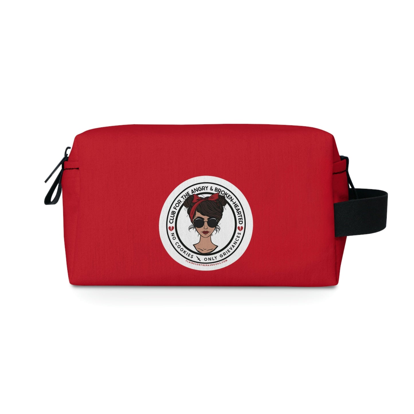 Brokenhearted Toiletry Bag - brunette